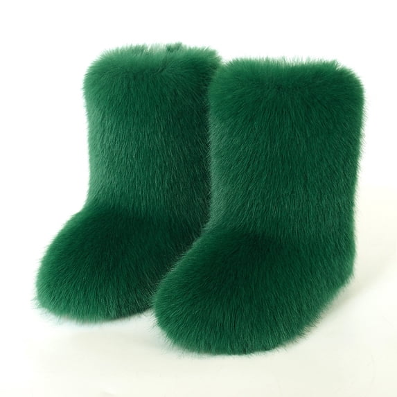 Ladies' Warm And Slip Border Imitation Midsole Imitation Winter Boots