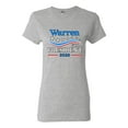 thumbnail image 1 of Ladies Warren For President 2020 USA Support Political DT T-Shirt Tee, 1 of 2