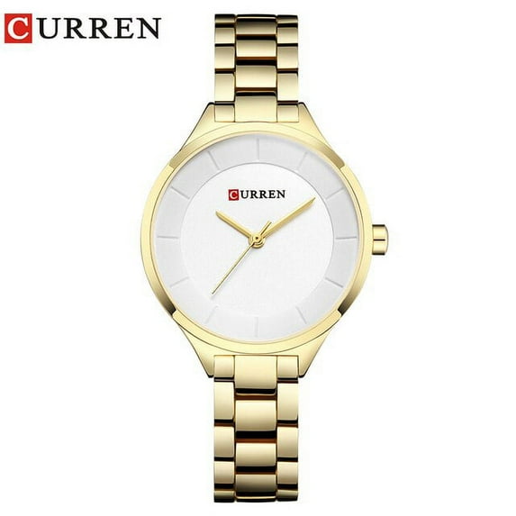 Ladies Watch Fashion Brand CURREN Female Clock Quartz Wrist Watch Full Steel Dress Hodinky Montre Femme Relogio Feminino