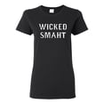thumbnail image 1 of Ladies Wicked Smaht Funny T-Shirt Tee, 1 of 2
