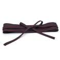 thumbnail image 1 of Ladies Wide Leather Belt Adjustable Bow Tie Front Closure Fashion Waist Cincher for Tunic Cardigan Maxi Dress Waistband, 1 of 4