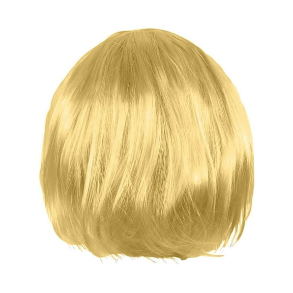 Short Human Hair Wig for Women Party Decoration 30cm Natural Looking Ladies Wig