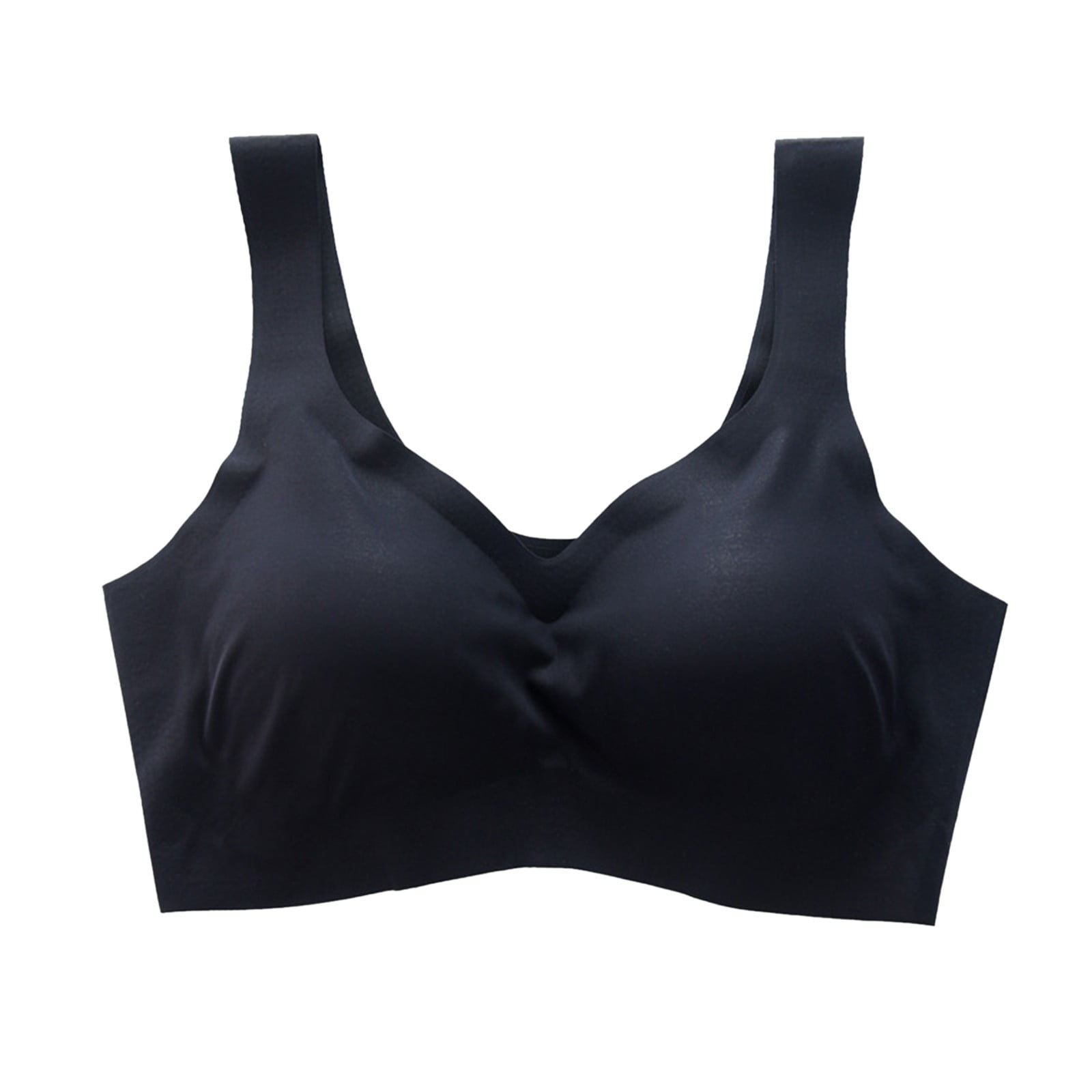 Ladies Yoga Sports Brassiere Deep V Neck Vest Bralette Wireless