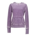 thumbnail image 1 of Ladies' Zen Pullover Fleece Hooded Sweatshirt - VERY BERRY - XS, 1 of 3