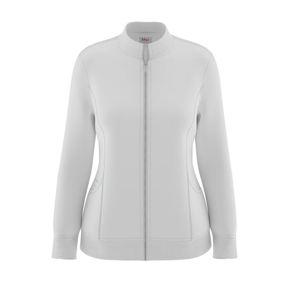 Ladies Zip Front Nursing Scrub Warmup Jacket 4 Colors Sizes XS S M L XL 2XL