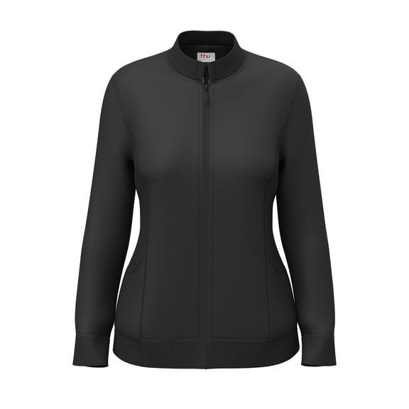 Ladies Zip Front Nursing Scrub Warmup Jacket 4 Colors Sizes XS S M L XL 2XL