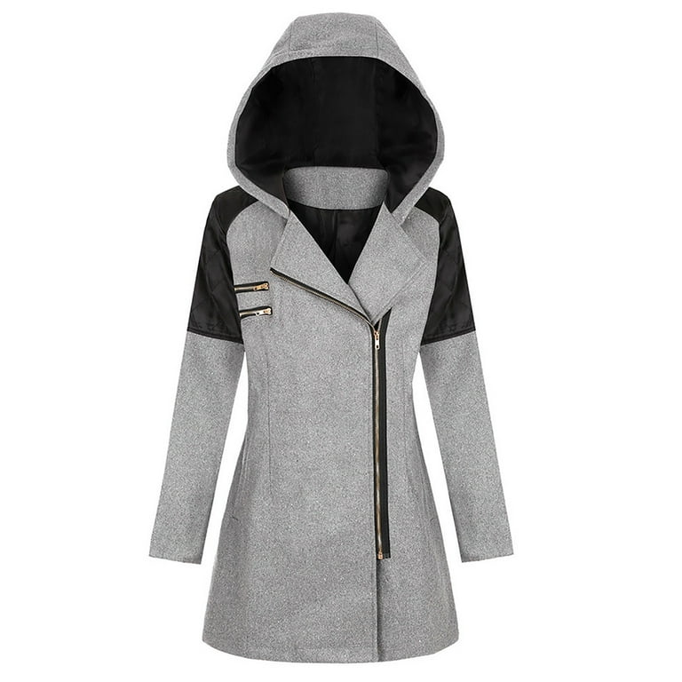 Ladies hooded jacket clearance sale