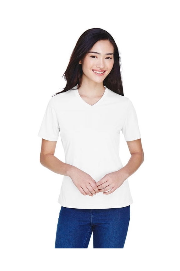 Ladies' Zone Performance T-Shirt - WHITE - 4XL