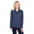 thumbnail image 1 of Ladies' Zone Sonic Heather Performance Quarter-Zip - SP DRK NVY HTH - M, 1 of 3