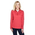 thumbnail image 1 of Ladies' Zone Sonic Heather Performance Quarter-Zip - SP RED HEATHER - M, 1 of 3