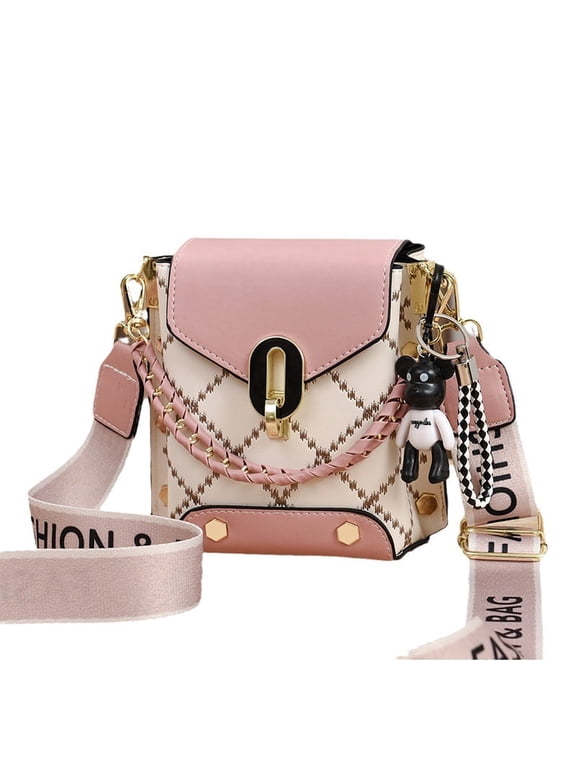 Ladies' Fashionable Handbag, Summer Commuting Shoulder Bag, Small Square Bag, Mobile Phone Bag, Women's Bag