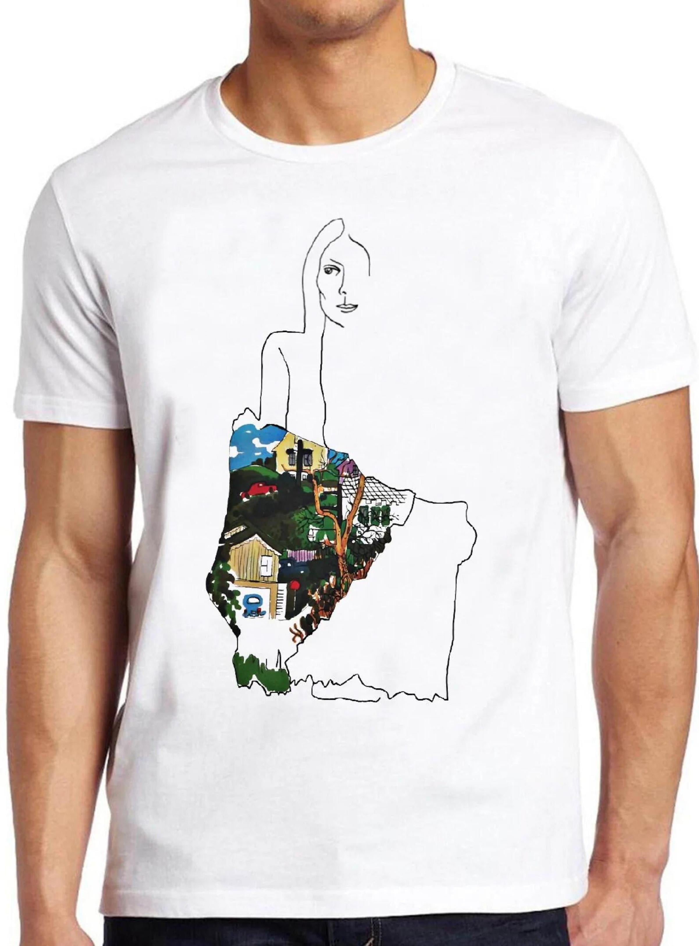 Ladies of Canyon Joni Mitchell T Shirt Folk 70s Rock - Walmart.com