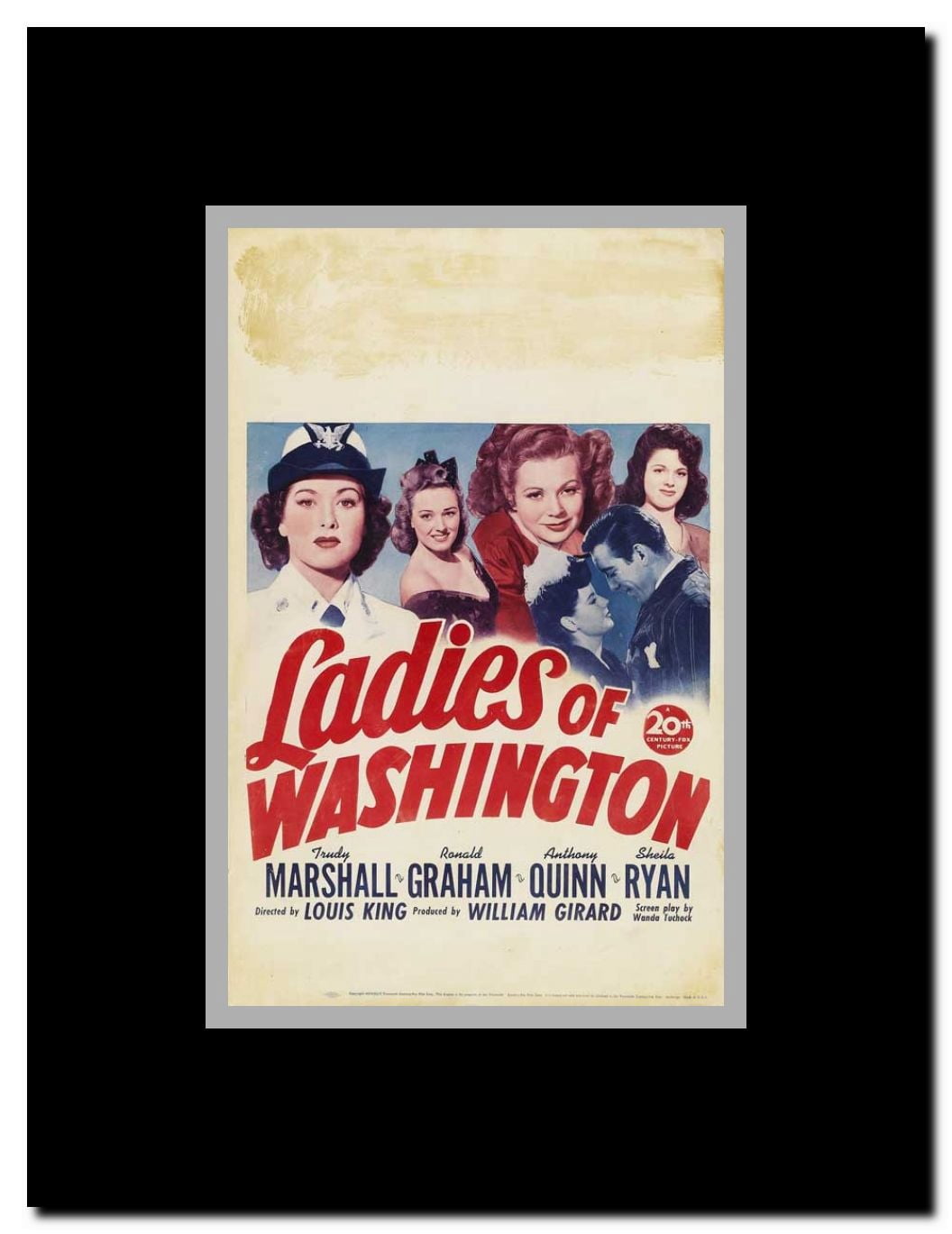 Ladies of Washington Framed Movie Poster