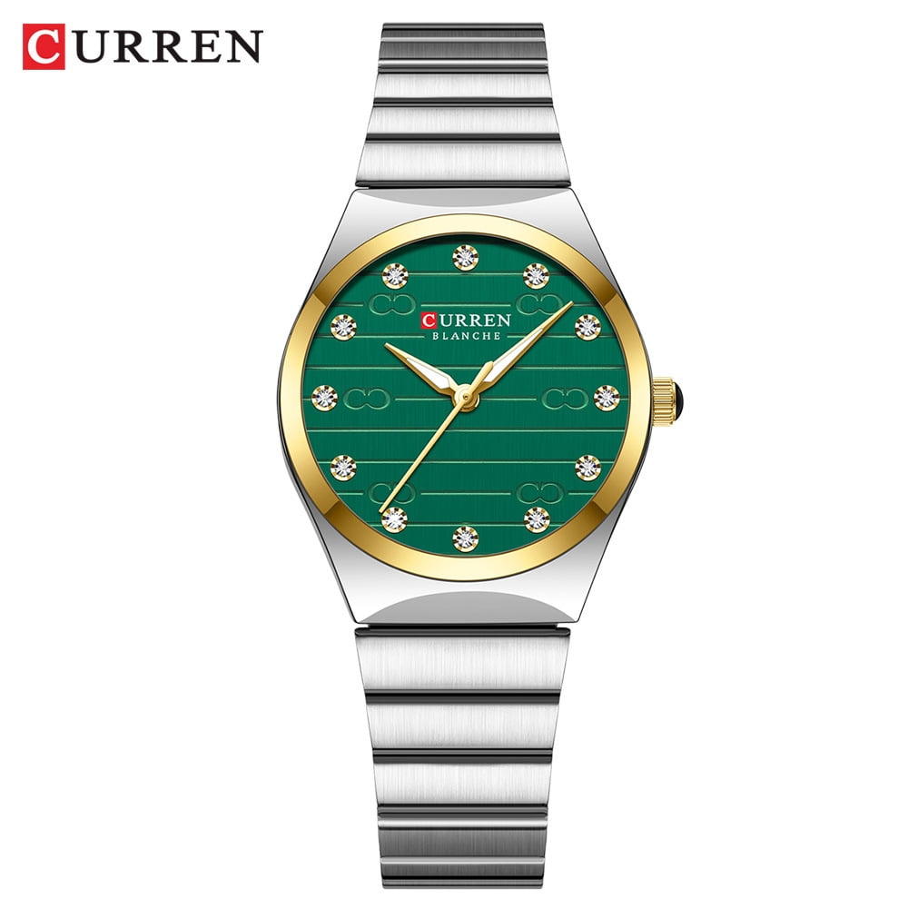 Ladies' watches, fashionable women's watches, casual steel strap watches, luminous watches