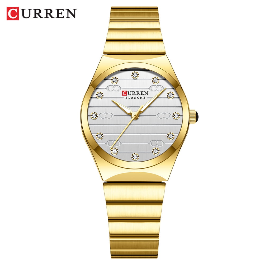 Ladies' watches, fashionable women's watches, casual steel strap watches, luminous watches