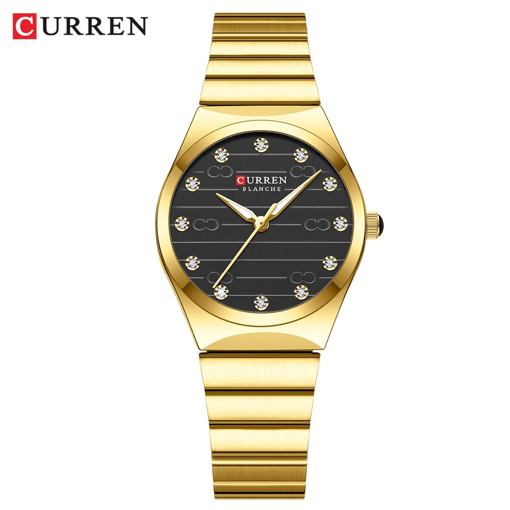Ladies' watches, fashionable women's watches, casual steel strap watches, luminous watches