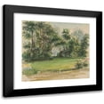 thumbnail image 1 of Ladislav Mednyánszky 13x12 Black Modern Framed Museum Art Print Titled - Park in Stražky (1870-1880), 1 of 5
