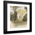 thumbnail image 1 of Ladislav Mednyánszky 19x24 Black Modern Framed Museum Art Print Titled - Trees in a Park (1870), 1 of 5