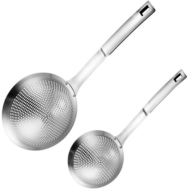 Ladle,304 stainless steel skimmer，13 lnches & 16 lnches for Everyday