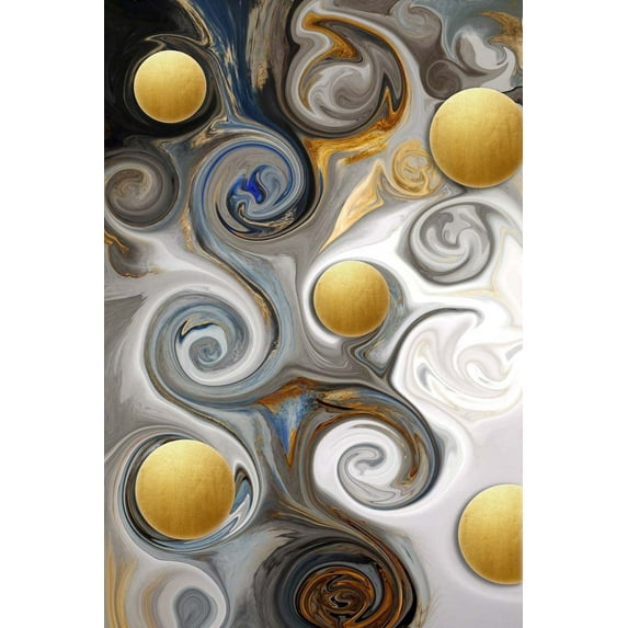 Ladole Rugs Abstract Modern Home Decor Canvas Artwork Wall Painting for Living Room 30x40 cm