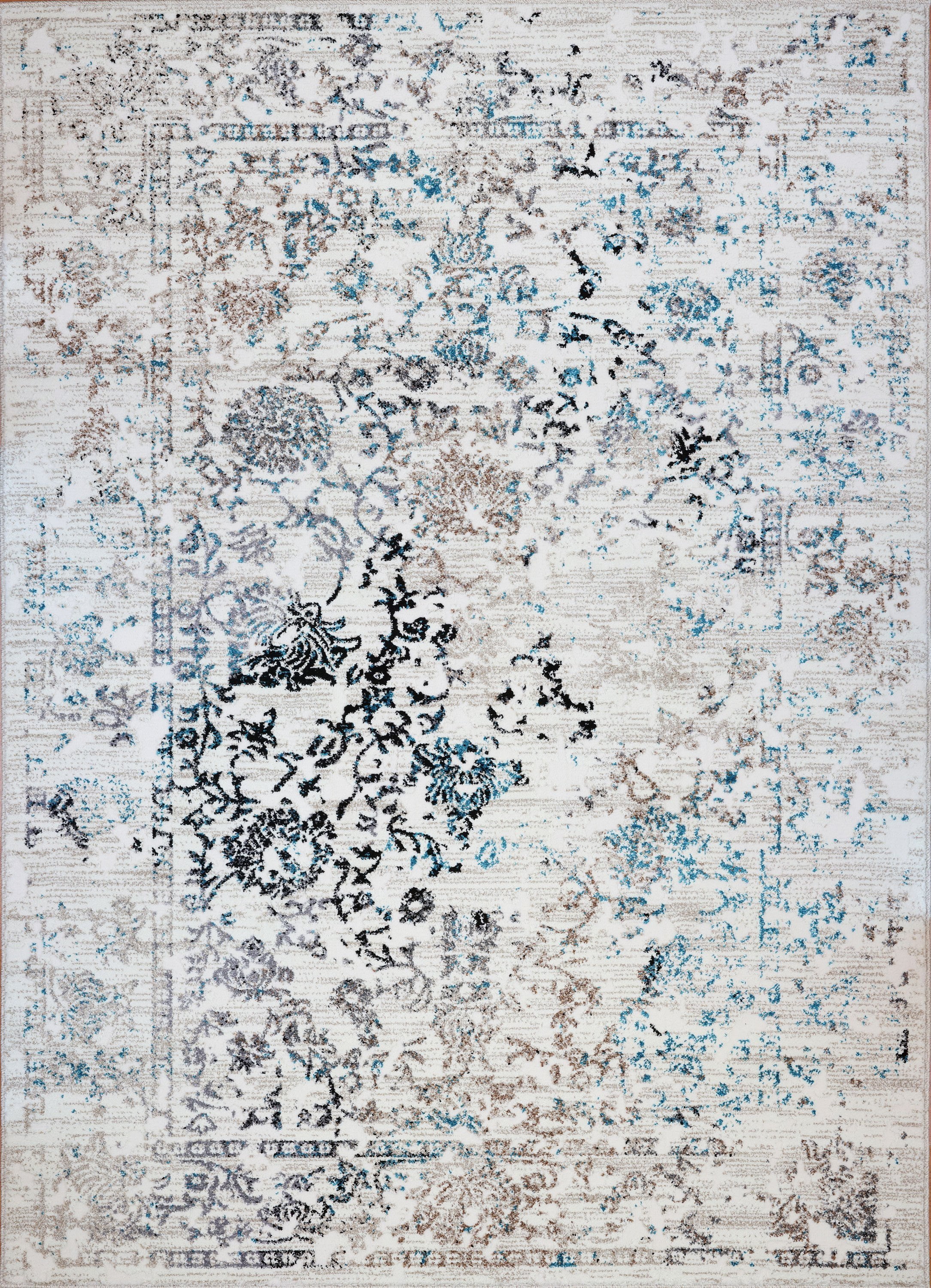 Ladole Rugs Everest Collection Whitehaven Abstract Contemporary Style