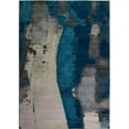 thumbnail image 1 of Ladole Rugs Innovative Beautiful Boston Collection Abstract Pattern Indoor Area Rug Carpet in Teal Cream Grey, 8x11 (7'10" x 10'5", 240cm x 320cm), 1 of 5
