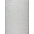 thumbnail image 1 of Ladole Rugs Solid Color Shaggy Meknes Durable Beautiful Turkish Indoor Small Runner Rug in Ivory, 3x5 (2'7" x 4'11", 80cm x 150cm), 1 of 4