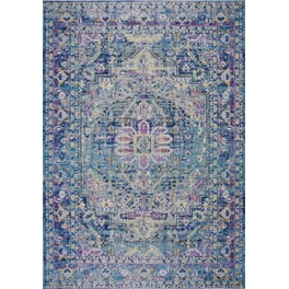 4'X6' Denim Blue Machine Woven Uv Treated Abstract Lines Indoor Outdoor Area Rug 4'X6' Denim Blue Machine Woven Uv Treated Abstract Lines Indoor Outdoor Area Rug