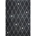thumbnail image 1 of Ladole Rugs Trellis-Dots Pattern Soft Durable Innovatie Area Rug Carpet in Grey-Ivory 5x8 (5'3" x 7'6", 160cm x 230cm), 1 of 4