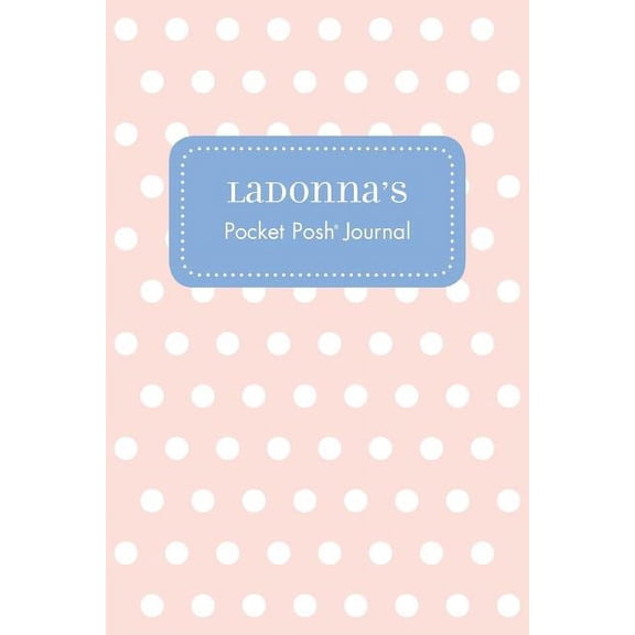 Ladonna's Pocket Posh Journal, Polka Dot, (Paperback)