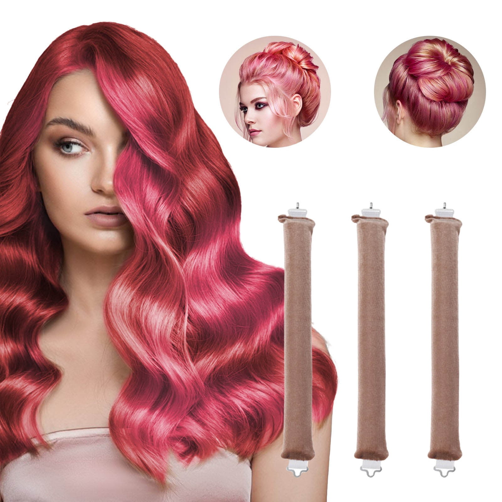 Pressing Combs for Wireless Curler Automatic Curling Silk Hair Large Barrel Curling Wand Cordless Hair Straightener Wavy Hair H2pro Overnight Silk Hair Curler Vibrating Platform Teeth