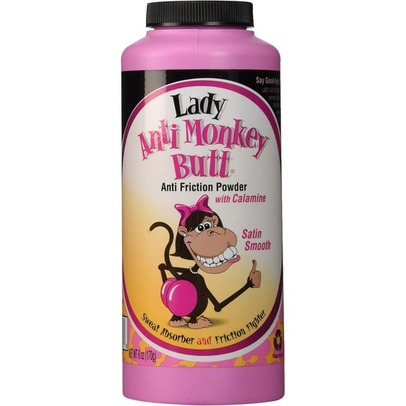 Lady Anti-Monkey Butt Powder with Cornstartch - Net Wt. 6 oz.[Health and Beauty] [Misc.]