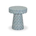 thumbnail image 1 of Lady Blue Ribbon Capiz Shell Side Table, 1 of 6
