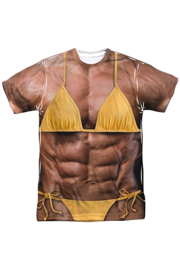 - Lady Bodybuilder - Short Sleeve Shirt - Medium