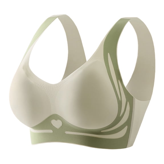 Lady Bra Seamless Thin Push-up 3D Full Cup Wide Shoulder Strap Anti-Sagging Supportive Lifting Shaping Sport Full Coverage Bra Lady Daily Exercise Underwear