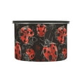 thumbnail image 1 of Lady Bug Hearts Airtight Coffee Bean Canister 17oz Food Storage Containers with Lids For Gournd, Tea, Sugar, Flour, Rice, Cereal, Candy Cookie Jar, 1 of 8