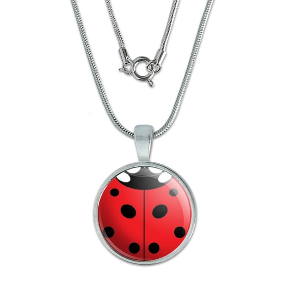 Lady Bug - Insect Ladybug Small Pendant