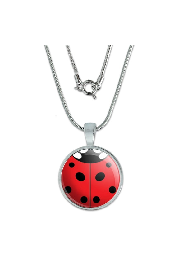 Lady Bug - Insect Ladybug Small Pendant