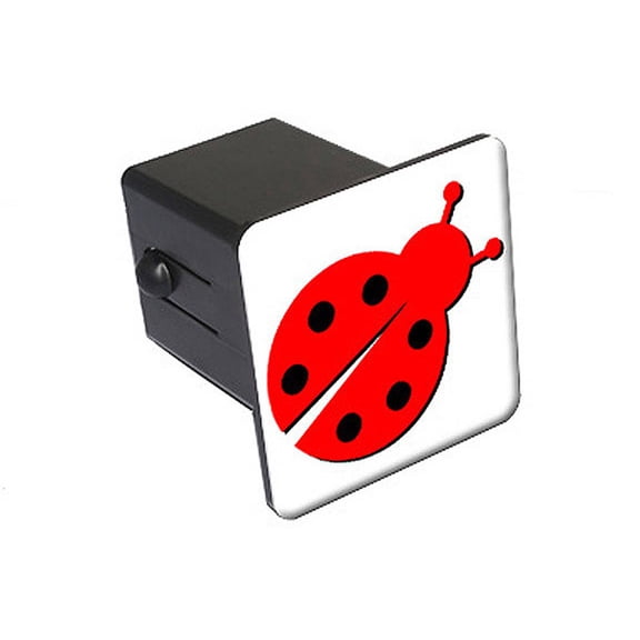 Lady Bug, Ladybug 2" Tow Trailer Hitch Cover Plug Insert