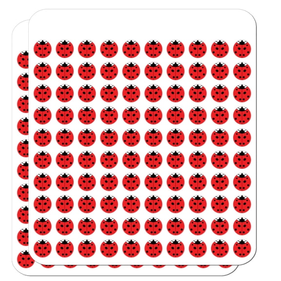 Lady Bug Ladybug Insect Planner Calendar Scrapbooking Crafting Stickers