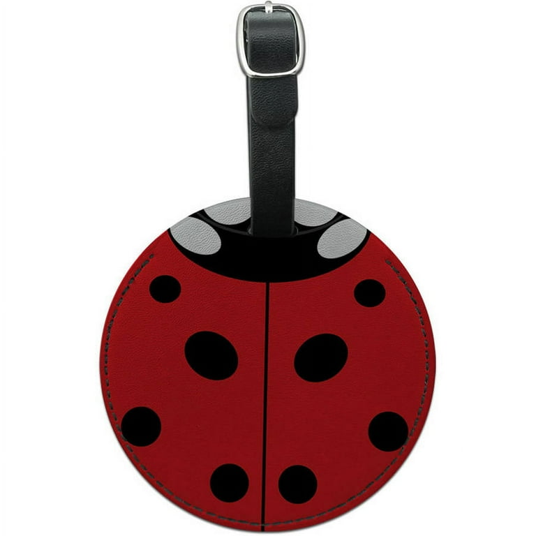 Ladybug luggage tag shop