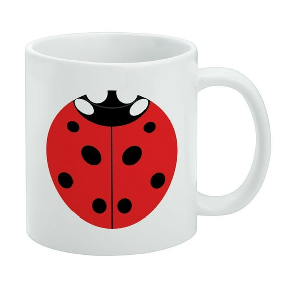 Lady Bug Ladybug Insect White Mug