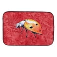 thumbnail image 1 of Lady Bug on Red Dish Drying Mat, 1 of 1