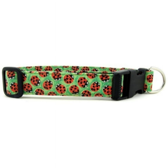 Lady Bugs Dog Collar - Size - Mini