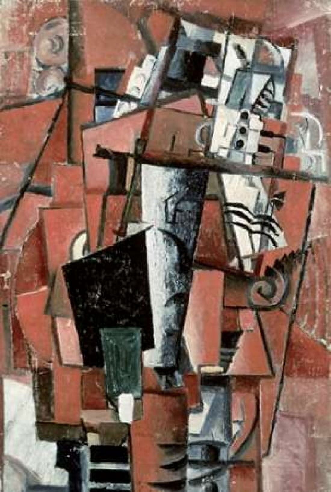 Lady By The Piano Canvas Art - Kazimir Malevich (20 x 28)