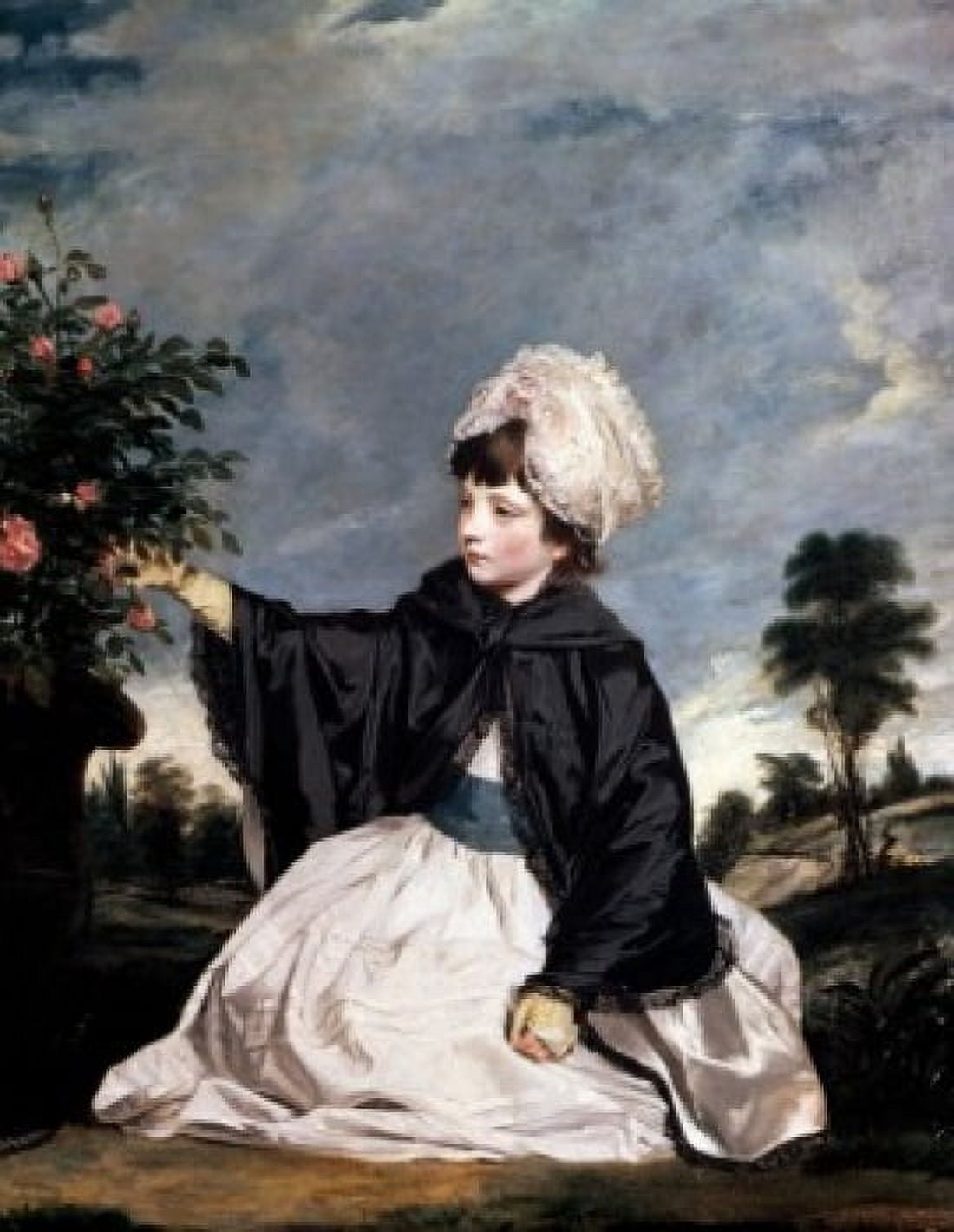 Lady Caroline Howard by Joshua Reynolds Circa 1778 (1723-1792) USA Washington DC National Gallery of Art Canvas Art - Joshua Reynolds (18 x 24)