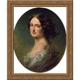 thumbnail image 1 of Lady Clementina Augusta Wellington Child'Villiers 20x23 Gold Ornate Wood Framed Canvas Art by Winterhalter, Franz Xavier, 1 of 2