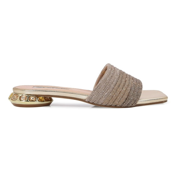 Lady Couture, Women's Sandals, Amazing Multi Color Slide