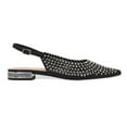 thumbnail image 1 of Lady Couture EMMY Multi Jewels Flat Slingbacks, Black, 10, 1 of 5