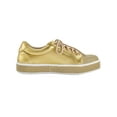 thumbnail image 1 of Lady Couture Legend Fashion Athletic Sneaker On A Glitzy Platform, Gold, 11, 1 of 5